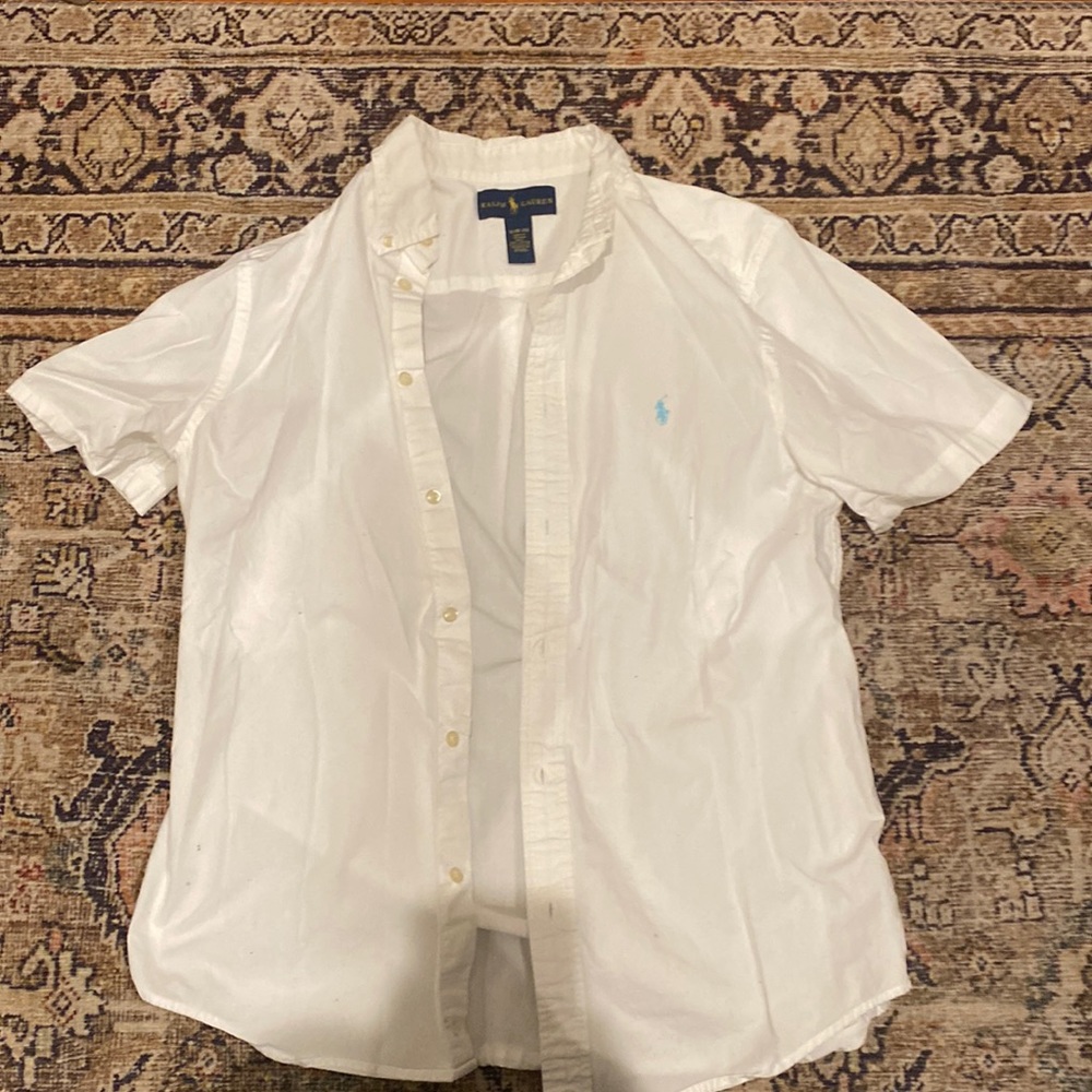 Polo Ralph Lauren, short sleeved button down shirt